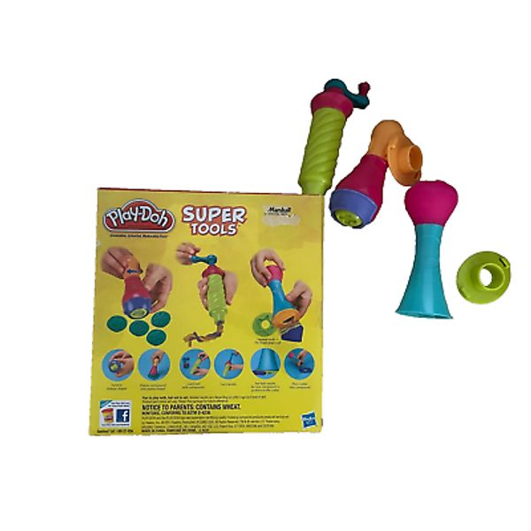 Playdoh Play doh Play-doh Super Tools lot of 3 kids toy playset