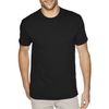 The Next Level 6410 Men's Premium Fitted Sueded Crew Tee - Black, Large