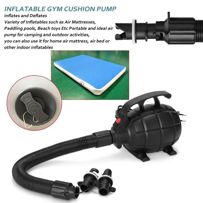 Electric Air Pump Camping Inflatable Air Pump 150w For Air