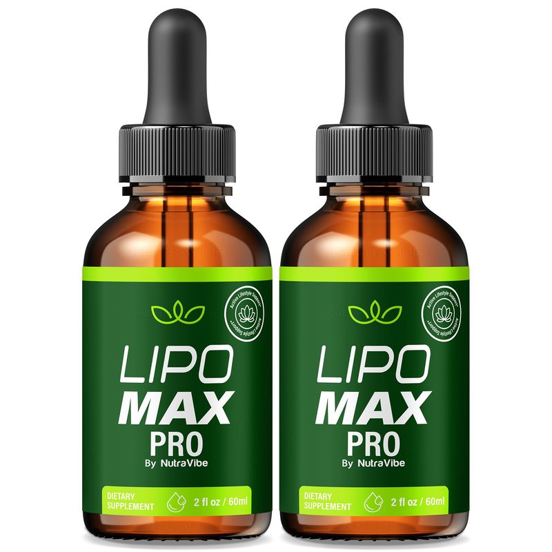(2 Pack) Lipo Max Pro – Official LipoMax Pro Liquid Formula Inspired by ...