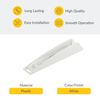 Brixwell QHFD-001 Mounting Plate, K Push Tech Concealed, Long White Finish