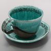 Mino Ware 589-10 Shinkai Coffee Bowl Plate
