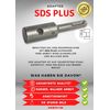 WERHE Professional Bore Suitable for SDS Plus Drill Cordless Combi Drill Screwdriver Pole Adaptor for Drill