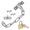 Wheelie Bin Lid Chain Lock-Easily Fitted with Padlock - NO Drilling - Stop Fly Tip