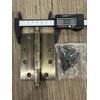 Solid Brass Door Hinge Ball Bearing 4" x 3" with Ball Head (Antique Bronze)