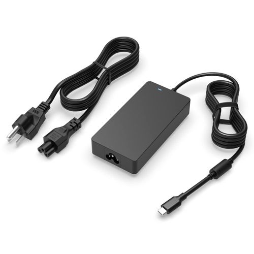 90W 65W USB C Laptop Charger Fit for Dell Latitude 7420 7320 7520 9420 9520 2-in-1 Laptop Type C AC Adapter Power Supply Cord
