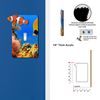 Off the Wall Plates - Tropical Clown Fish Decorative Acrylic Electrical Cover - Single Light Switch