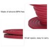 Coffee Filter Foldable Coffee Dripper Cone Silicone Coffee Maker for Travel Camping Office