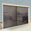 Double Garage Door Screen Magnet Bottom Insect Bug Mesh 16ft. x 7ft NEW