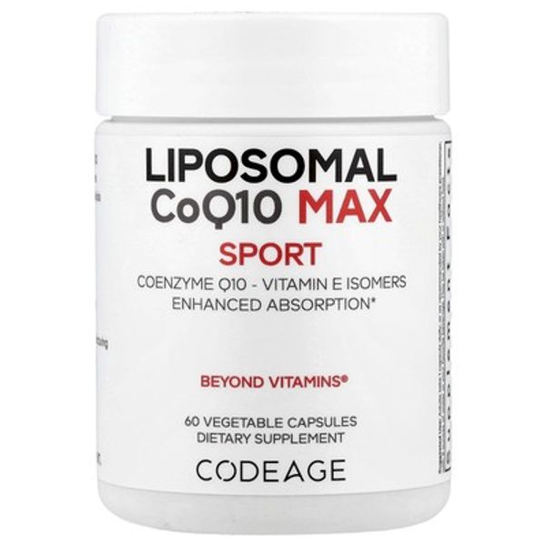 Liposomal CoQ10 Max, Sport, 60 Vegetable Capsules