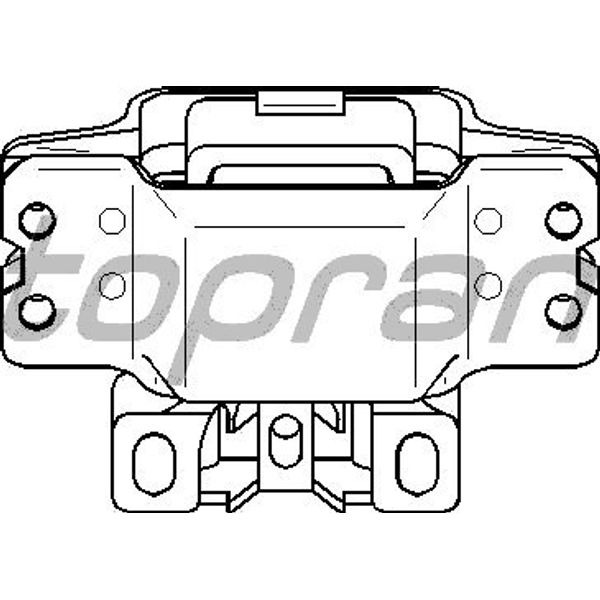 Topran T110 761 Gearbox Mount