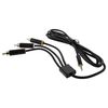 Composite RCA AV cable for Microsoft Xbox 360 E 1.8M (6FT) replacement lead wire | ZedLabz