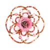 Beaded Kippah for Women - Desert Rose