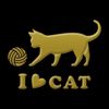 蒔絵 Seal Cat "CAT YARN BALL GOLD"