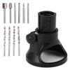 Dremel Rotary Multi Tool Cutting Guide HSS Router Drill Bits Attachment Kit