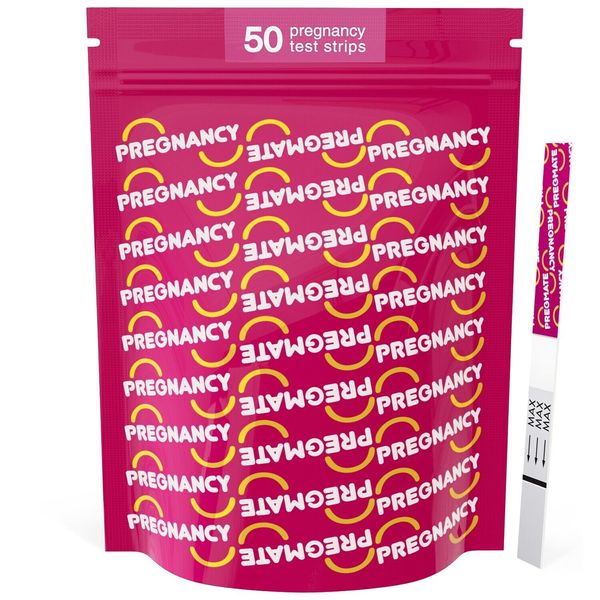 Pregmate Pregnancy Test Strips (50 Count)