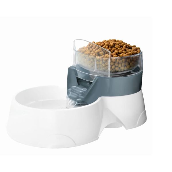 EBI & EBI Automatic Pet Feeder 2-in-1 Grey