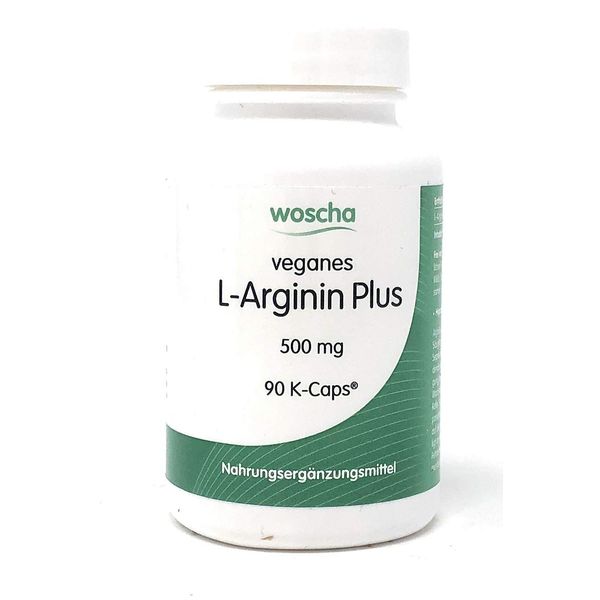 woscha L-Arginine Plus 90 K-Caps® (54 g) (Vegan)
