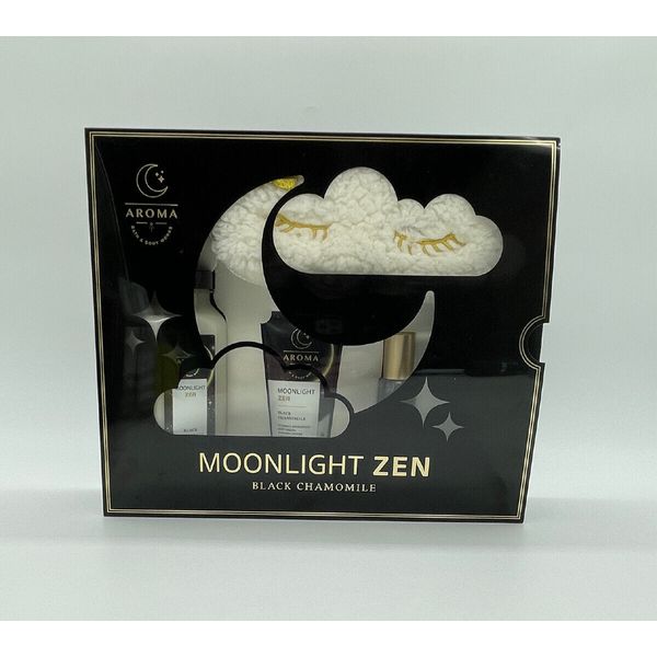 Bath & Body Works Aromatherapy Moonlight Zen Black Chamomile 4 Piece Gift Set