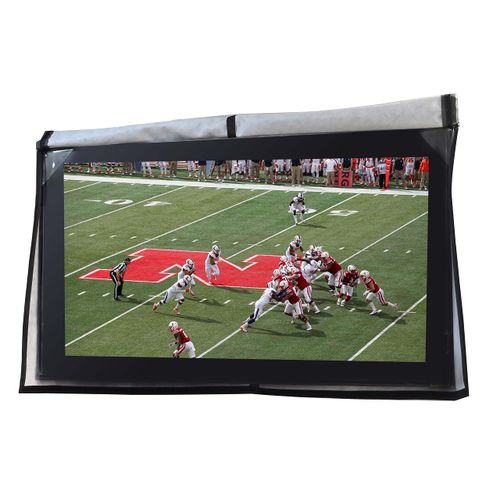 A1Cover Outdoor 22”-24“-26" TV Set Cover,Scratch Resistant Liner Protect LED Screen Best-Compatible with Standard Mounts and Stands (Dark Gray)