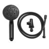 7-Spray Pattern 4.92 In. Wall Mount Handheld Shower Heads 1.8 GPM with Filter Re