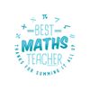 Grindstore The Best Maths Teacher Mug White