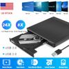 Slim External CD/DVD Drive USB 3.0/2.0 Player Burner Writer for Laptop PC Mac
