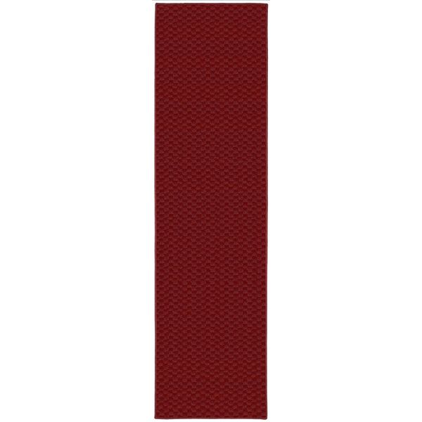 Medallion Chilli Pepper Red 3' X 12' Area Rug Skid Resistant Area Rug - Ideal...