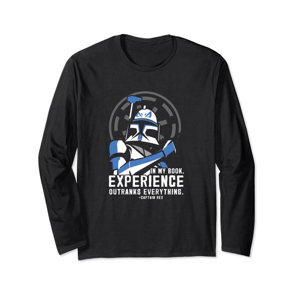 Star Wars Clone Wars Captain Rex Experience Long Sleeve T-Shirt