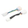 KIMISS 2PCS Electric Motorcycle Controller Connector, 165mm/6.49in Motorcycle Hall Controller Adapter IP67 Sensitive