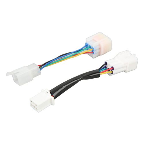 KIMISS 2PCS Electric Motorcycle Controller Connector, 165mm/6.49in Motorcycle Hall Controller Adapter IP67 Sensitive