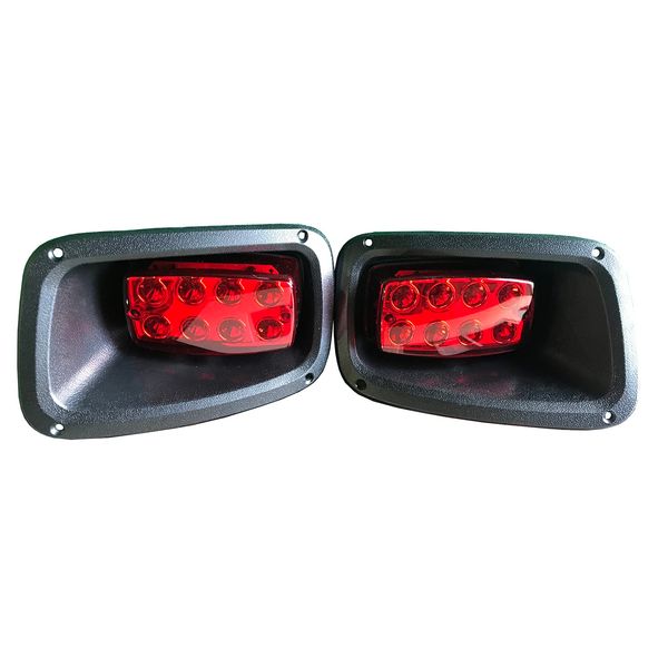 BestAccess Golf Cart Full LED Rear Tail lights Replacement for EZGO TXT ST GOLF CART