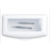 Nail Tool Sterilizer Box, Plastic Sterilization Tray for Tweezer, Eyelash Extensions, Nail Implement for Esthetician