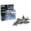 Revell 63799 Model Set Lockheed Martin F-35A Lightning II 1:72 Scale Plastic Model Kit & Accessories