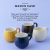 Mason Cash Impressions Grey Durable Stoneware Mug, 35 CL