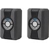 Silent Dry Cube Dehumidifier Stone 2pk PP Casing Renewable Humidity Indicator