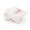 Sanrio 722278 Storage Case, S, Hello Kitty Stacking, Small Storage Case