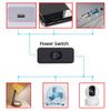 CY Switch Universal Interruptor 303 Switch Cord Inline On-Off Switch DPST Control Rocker for Bedroom Table Lamp Desk Light Strip