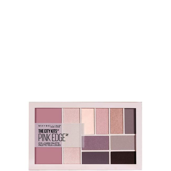 MAYBELLINE EYESHADOW PALETTE THE CITY KITS PINK EDGE Eye + Cheek 15G