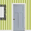 MyTinyWorld Dolls House Miniature Funky Sage Stripes Wallpaper