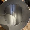8” stainless steel stove pipe tee