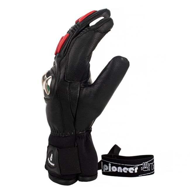 Leather Waterproof Motorcycle Winter Gloves for Men Women Warm