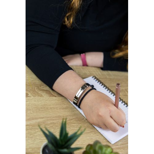 Medical ID Me - Medical Alert Silicone Bracelets Emergency Medical Awareness Epilepsy Diabetes COPD Blood Thinner Men Women Stainless Steel Adjustable (On Apixaban)