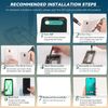 RongZy Display for Motorola Moto E20/XT2155/XT2155-1 LCD Screen Replacement Digitizer Touch Screen Assembled Replacement with Tools (Black)