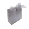 10 x White Pearlescent Box Bag Wedding Favour Boxes