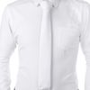DonDon Men's Knit Tie handmade White