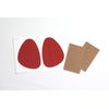 Non Slip Sticker for Women Red