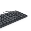Hama "CK-100 USB Keyboard, Cabled, QWERTY UK, black