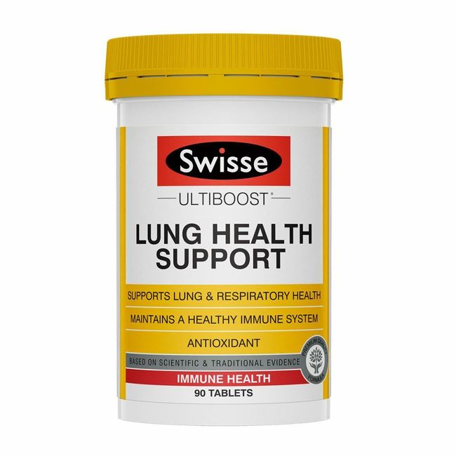 NEW Swisse Lung Health Support 90 Tablets Ultiboost