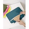 A4 Document Portable Organizer Bag Waterproof Portfolio Office Zipper Case fo...